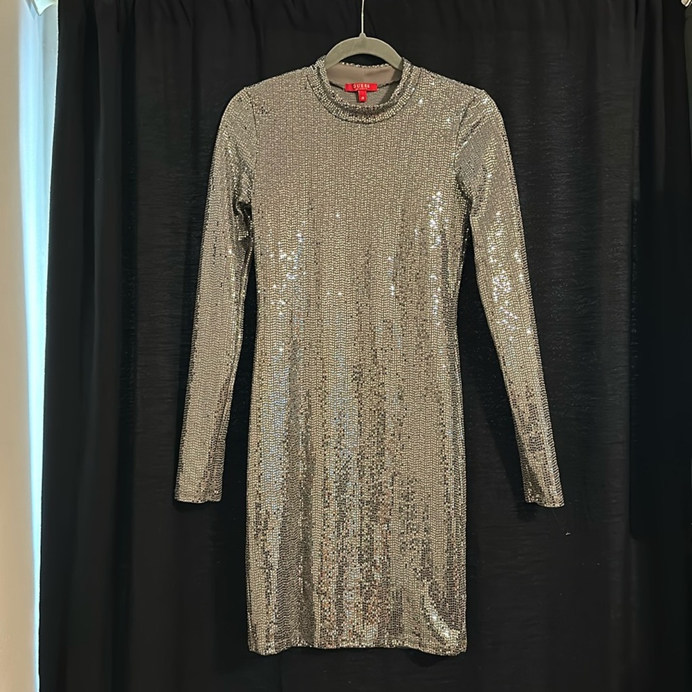 Guess Medium long sleeve cocktail dress